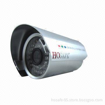 Water-resistant Metal Bullet Camera for Outdoor and Indoor Use, CMOS/Sony Image Sensor